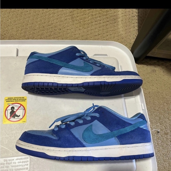NIKE DUNK LOW PRO SB FRUITY PACK BLUE RASPBERRY AUTHENTIC SZ 12 RETRO